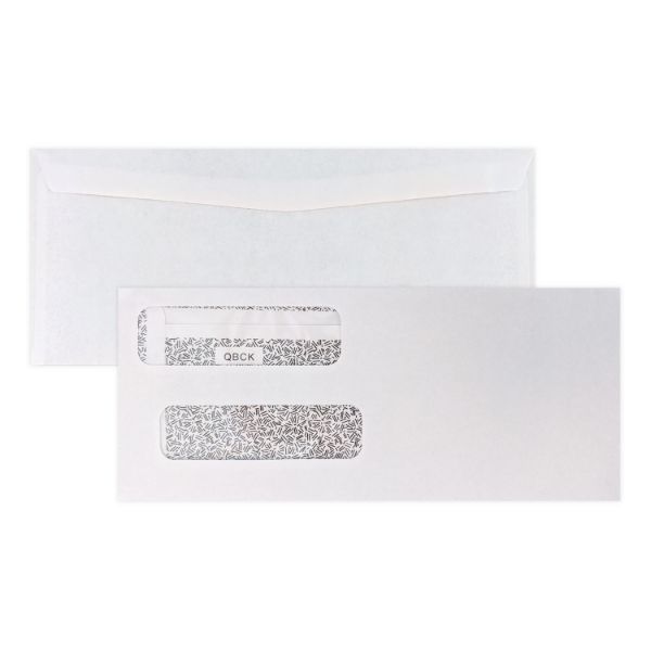 thumbnail image 2 of 500 QuickBooks Self-Seal Window Security Check Envelopes - Next Day Labels 92664 - Made In USA 2 of 5