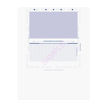 Z Fold 8.5" x 14" Void Pantograph Check - Pressure Seal Documents