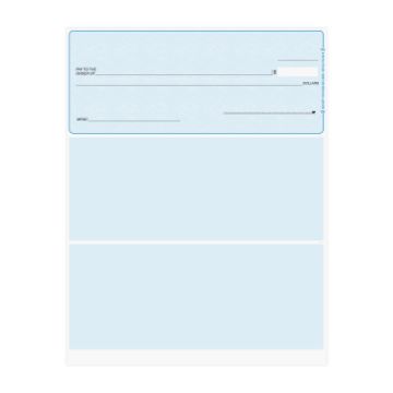 Quickbooks Top Blue Laser Checks
