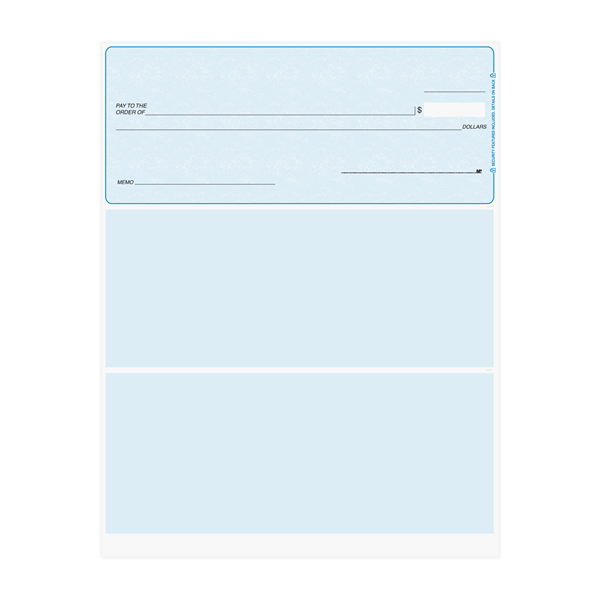 zQuickbooks Business Laser Checks w/ Imprint